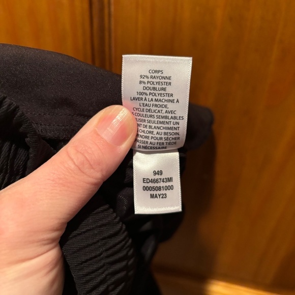 Nordstrom Open Edit Women's Pull On Shorts in Black XS NWT - Picture 7 of 7